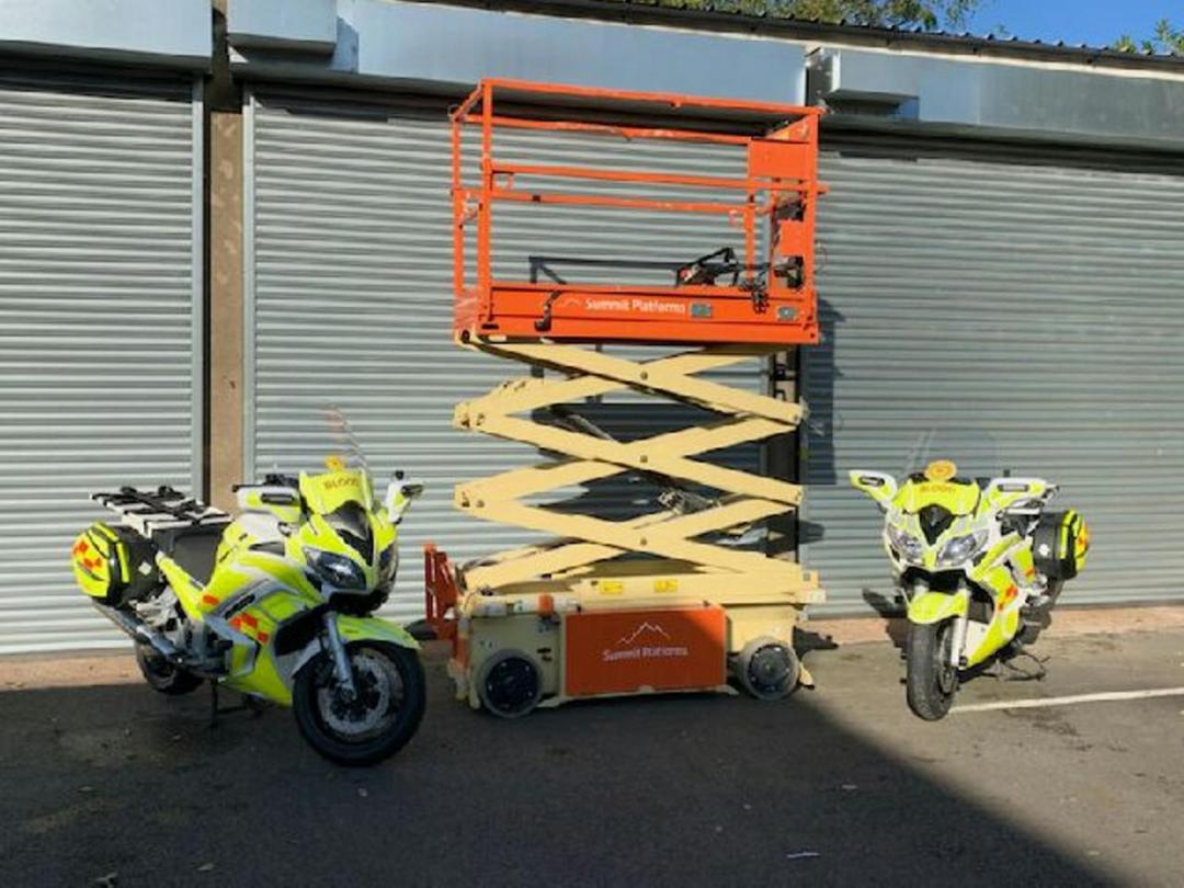 Summit Helps out blood bikes