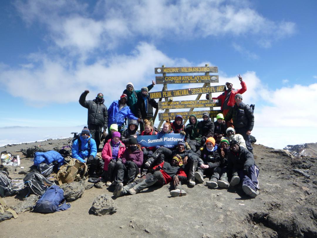 Summit reaches the Summit