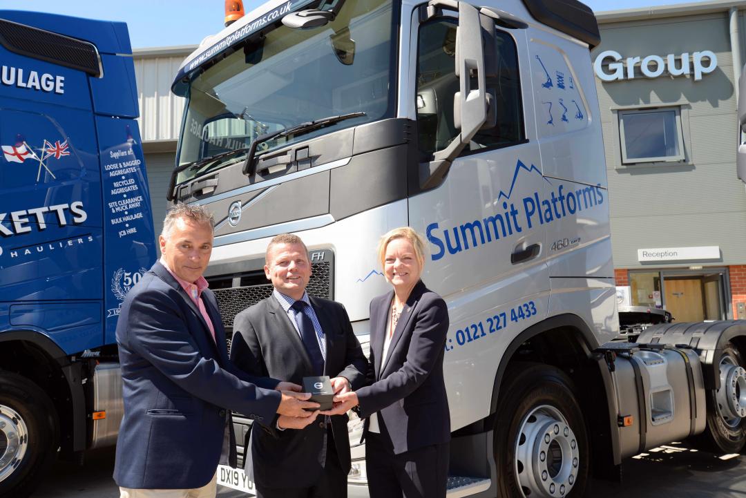 Summit Platforms honoured  by transport chiefs after    celebrating 5th anniversary!
