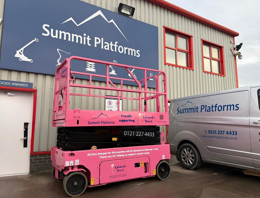 Summit Platforms Announces Edward’s Trust as 2026 Charity Partner